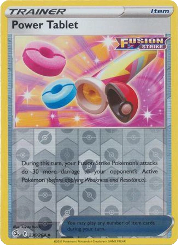 Power Tablet — Fusion Strike #236 / 264