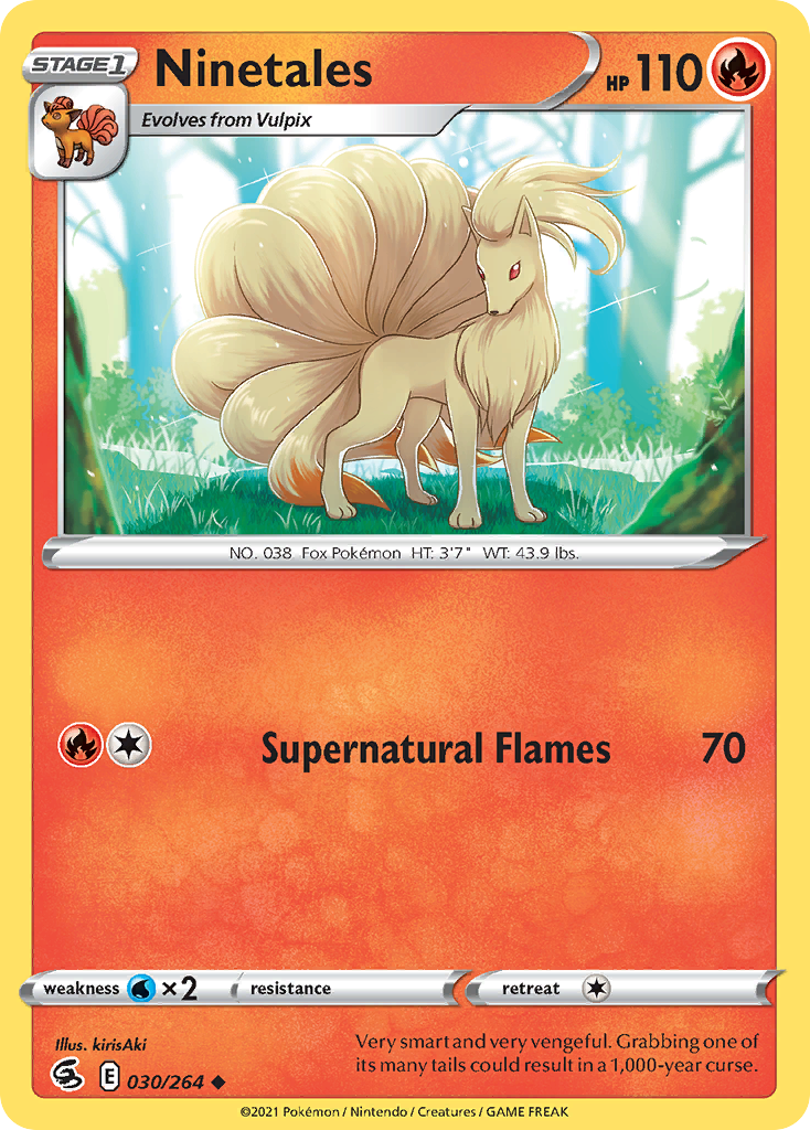 Ninetales — Fusion Strike #030 / 264