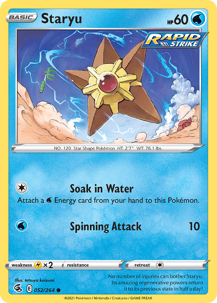 Staryu — Fusion Strike #052 / 264