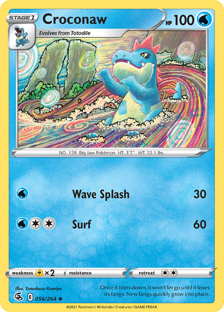Croconaw — Fusion Strike #056 / 264