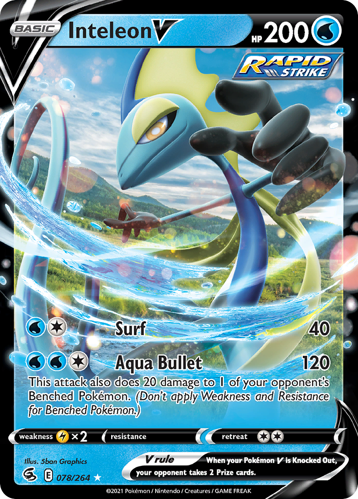 Inteleon V — Fusion Strike #078 / 264