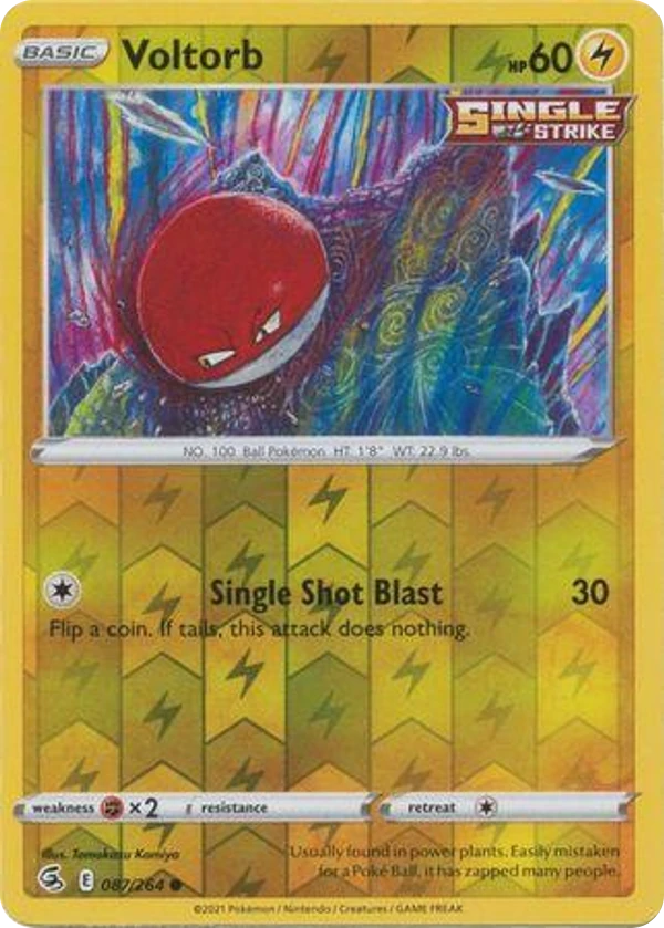 Voltorb — Fusion Strike #087 / 264