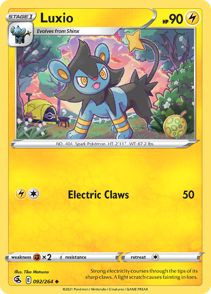 Luxio — Fusion Strike #092 / 264