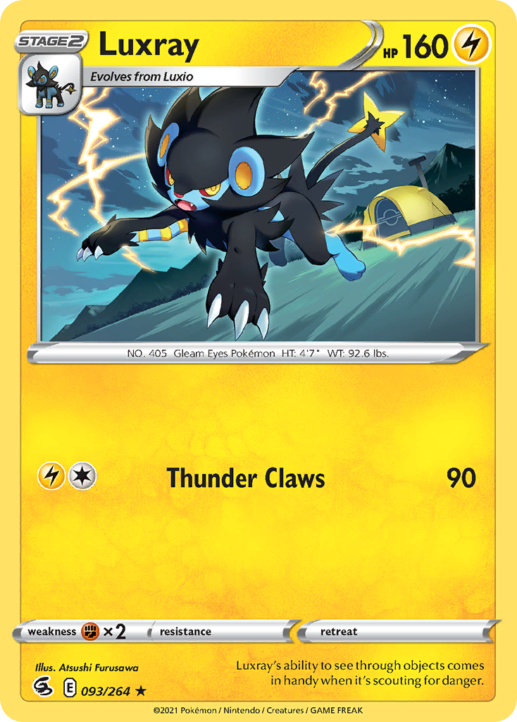 Luxray — Fusion Strike #093 / 264
