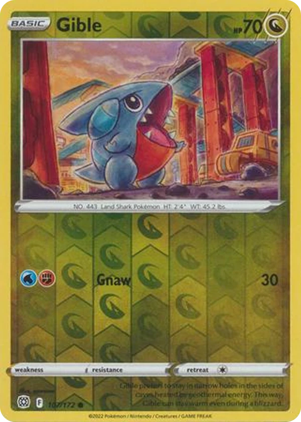 Gible — Brilliant Stars #107 / 172