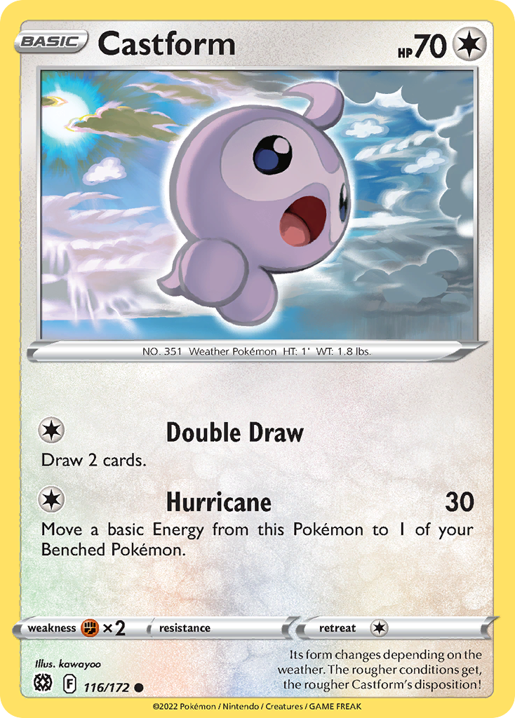 Castform — Brilliant Stars #116 / 172