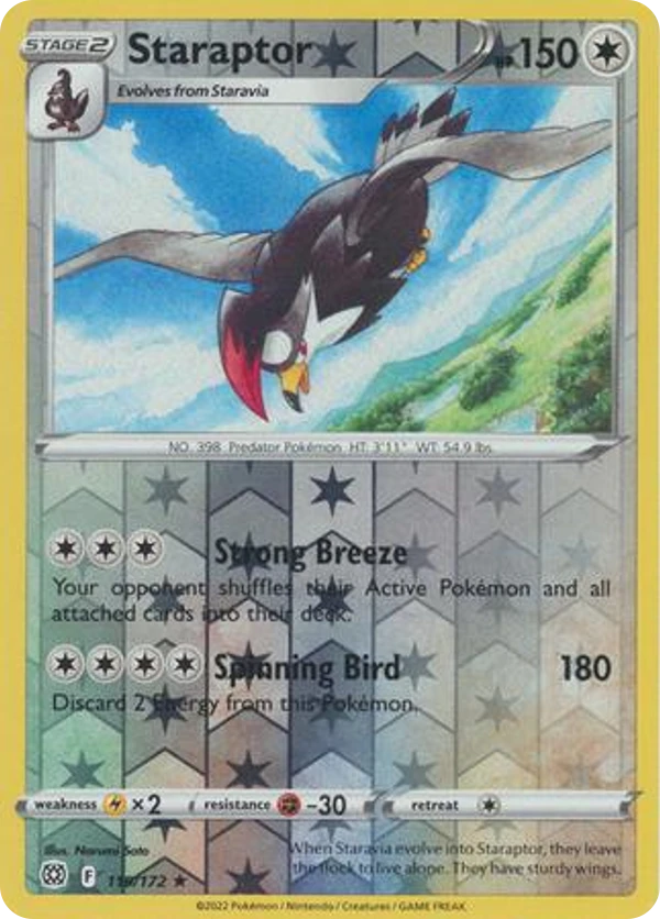 Staraptor — Brilliant Stars #119 / 172