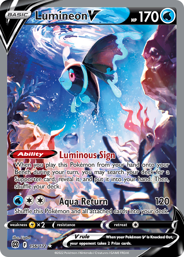 Lumineon V — Brilliant Stars #156 / 172