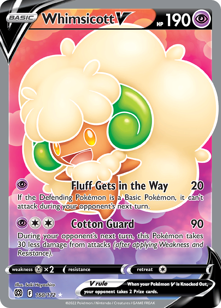 Whimsicott V — Brilliant Stars #160 / 172