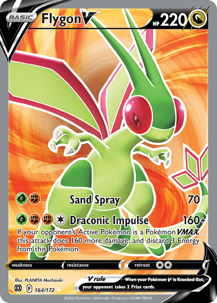 Flygon V — Brilliant Stars #164 / 172