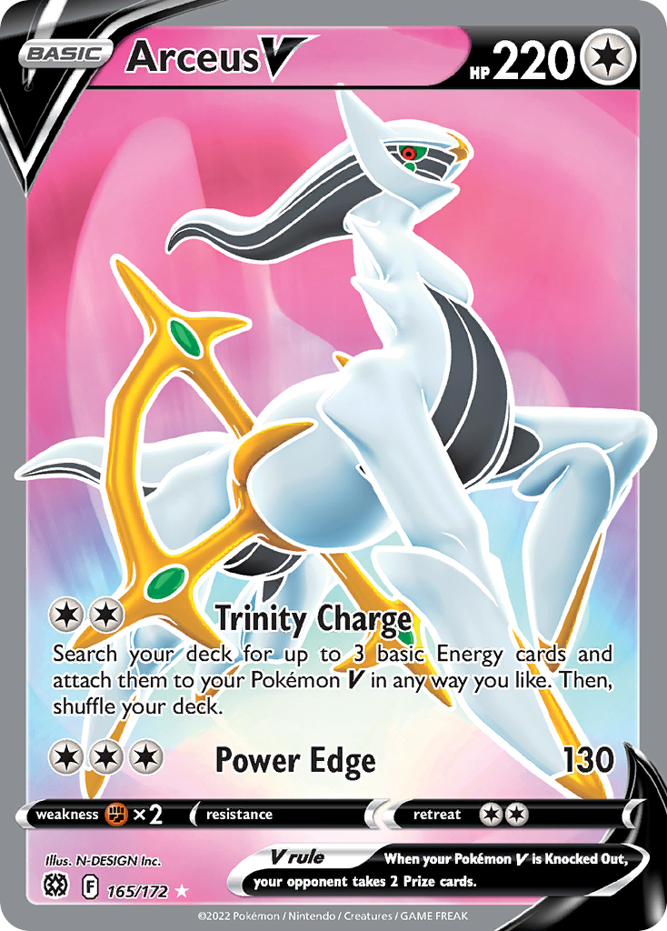 Arceus V — Brilliant Stars #165 / 172