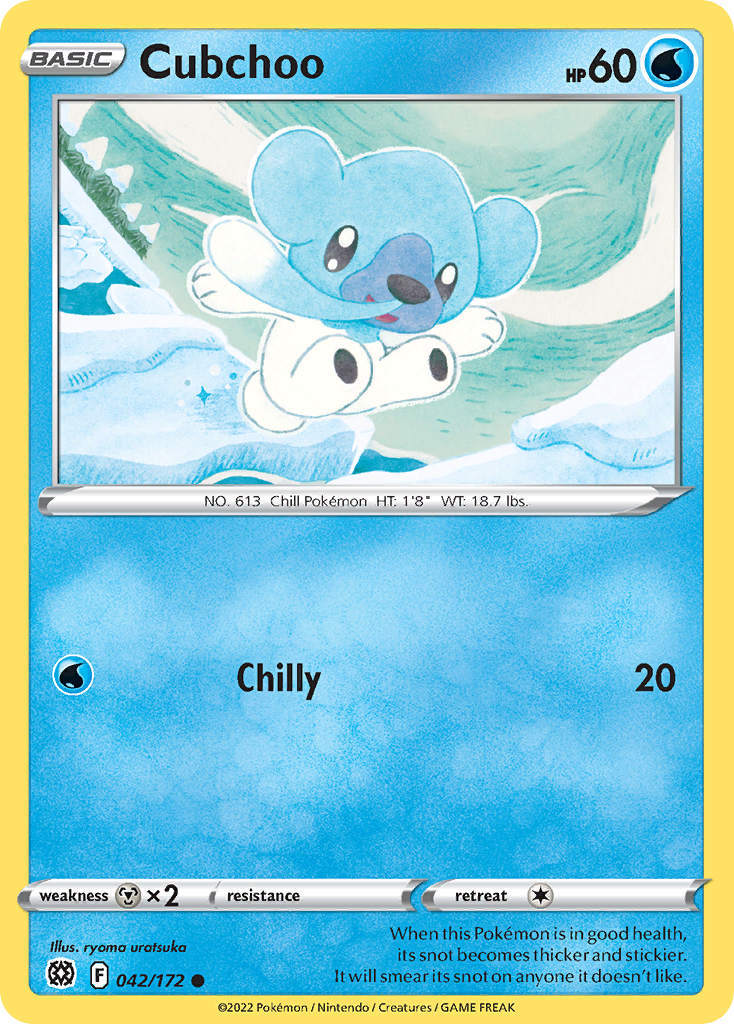 Cubchoo — Brilliant Stars #042 / 172