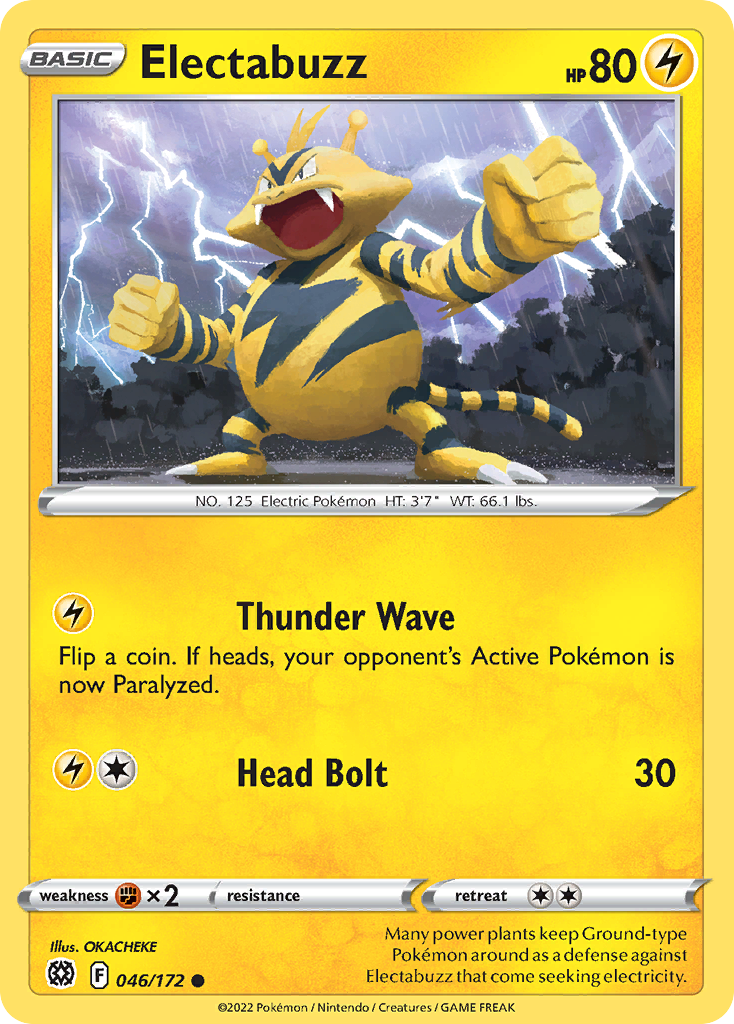 Electabuzz — Brilliant Stars #046 / 172