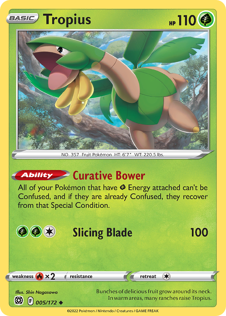 Tropius — Brilliant Stars #005 / 172