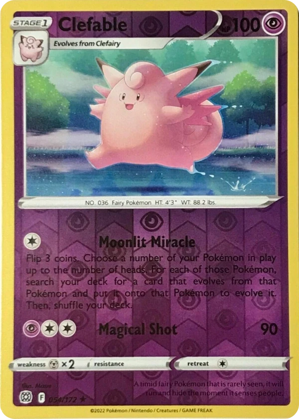 Clefable — Brilliant Stars #054 / 172