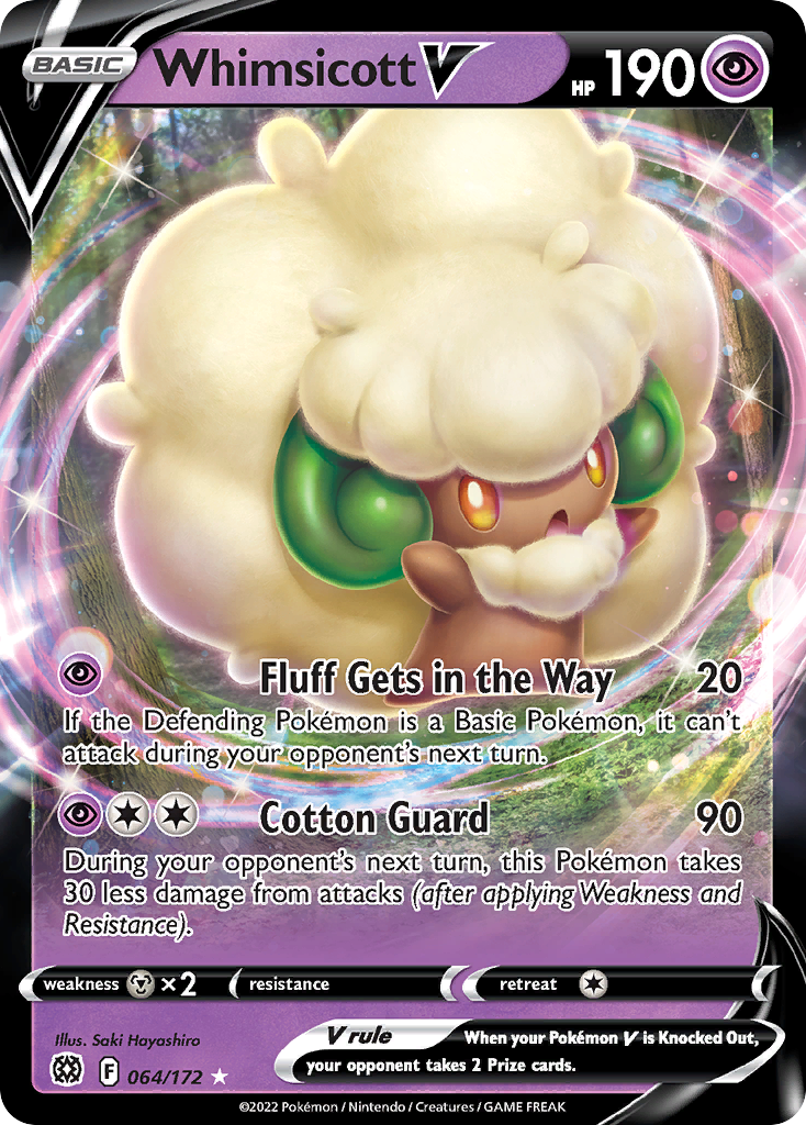 Whimsicott V — Brilliant Stars #064 / 172