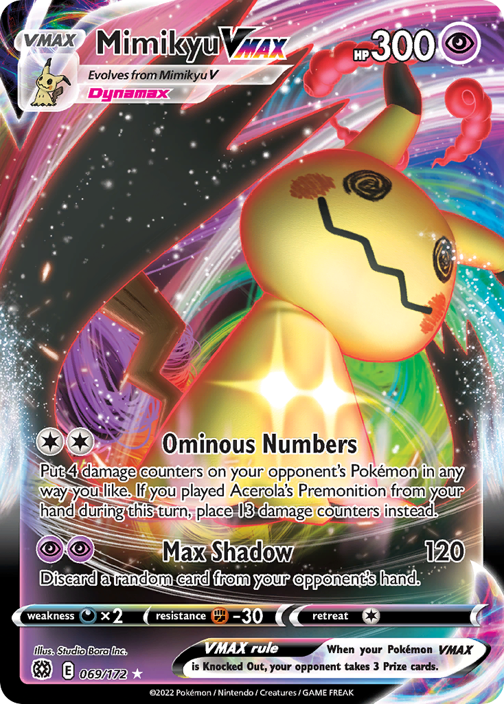 Mimikyu VMAX — Brilliant Stars #069 / 172