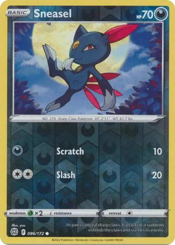 Sneasel — Brilliant Stars #086 / 172