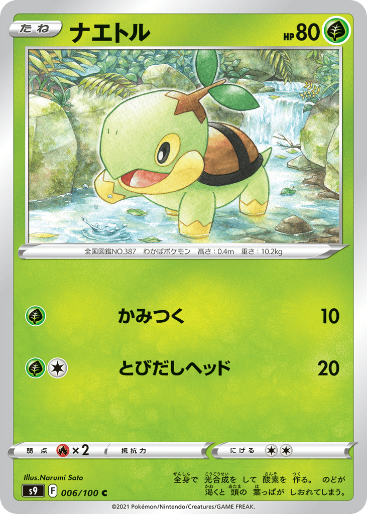 Turtwig — Star Birth #006 / 100