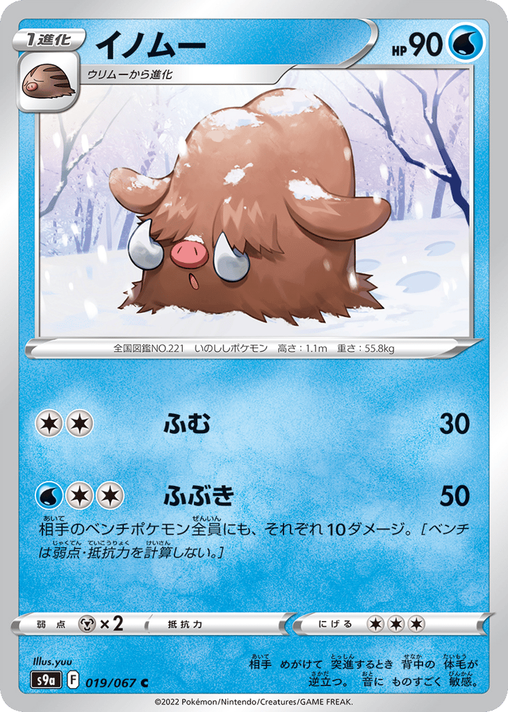 Piloswine — Battle Region #019 / 67