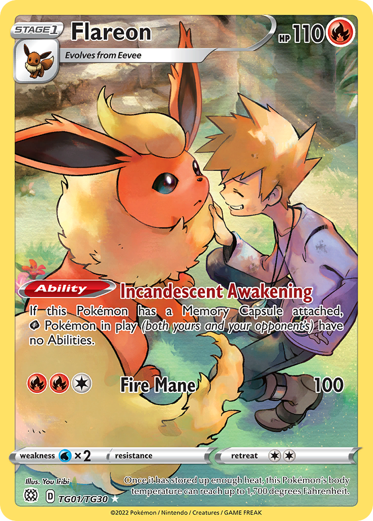 Flareon — Brilliant Stars Trainer Gallery #001 / 30