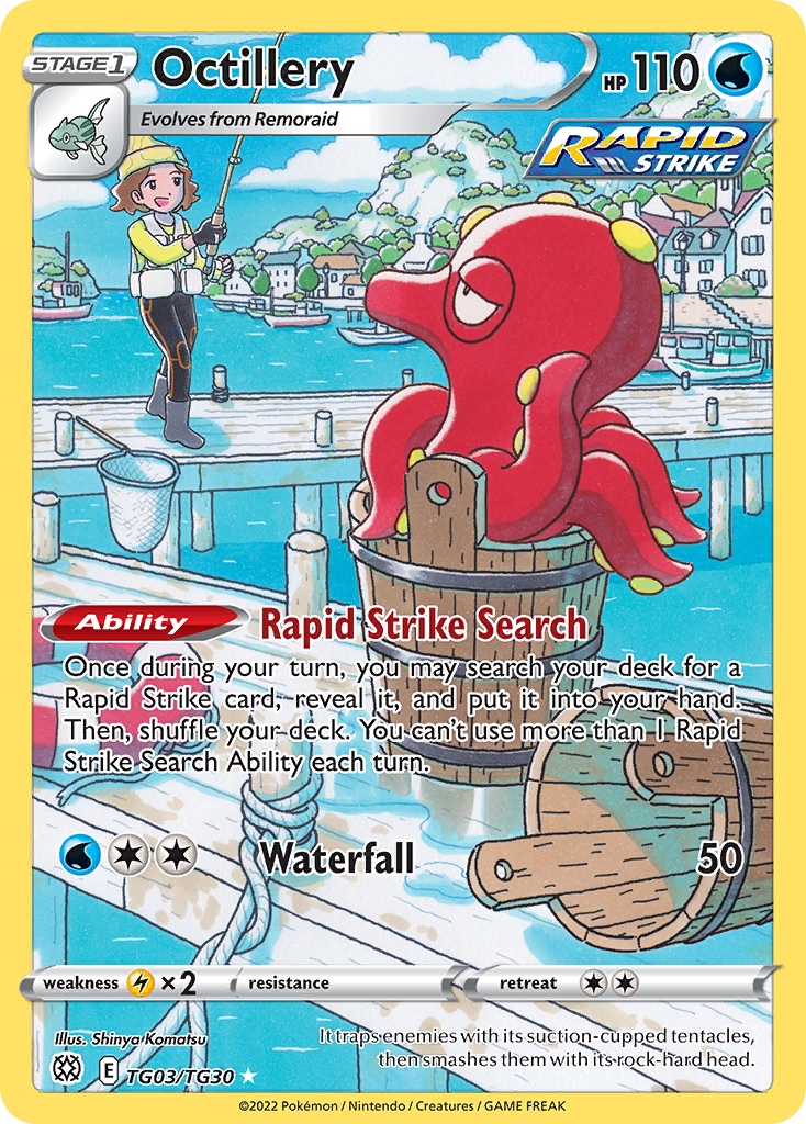 Octillery — Brilliant Stars Trainer Gallery #003 / 30