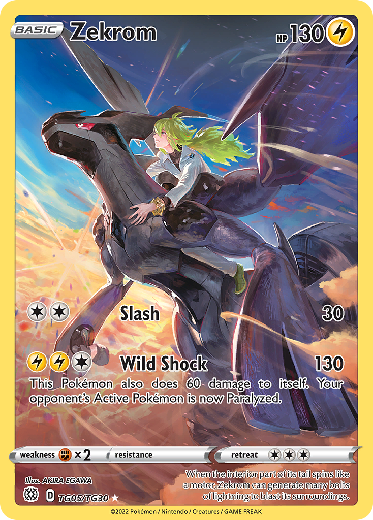 Zekrom — Brilliant Stars Trainer Gallery #005 / 30