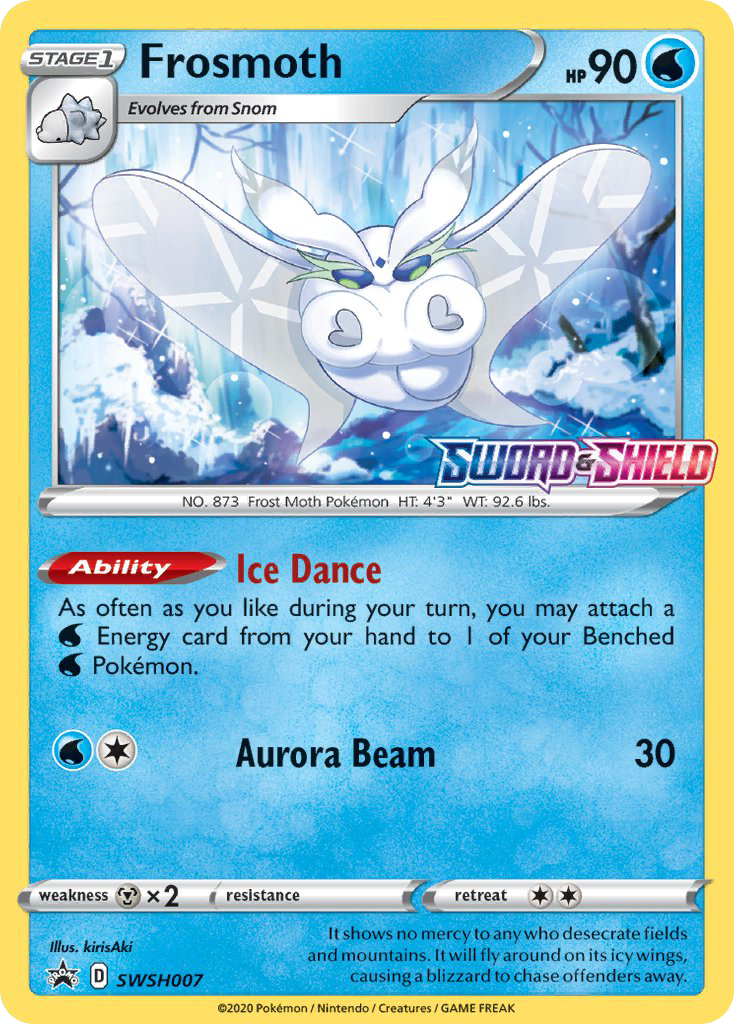 Frosmoth — SWSH Black Star Promos #007 / 307
