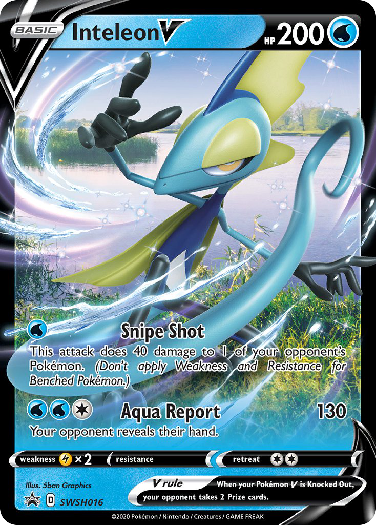 Inteleon V — SWSH Black Star Promos #016 / 307
