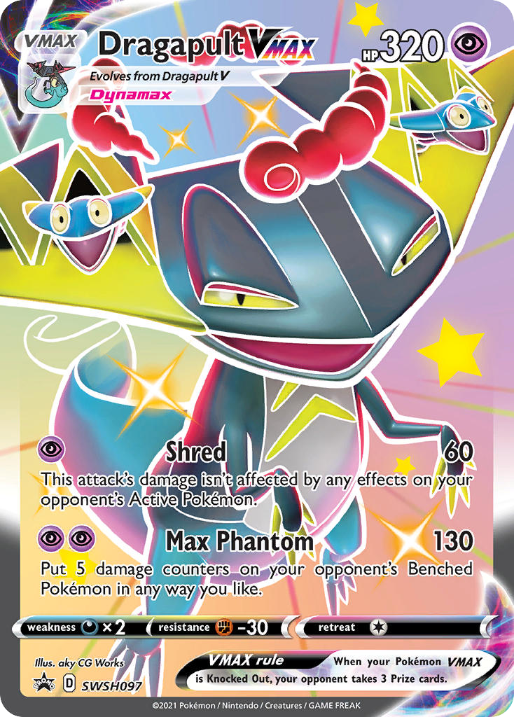 Dragapult VMAX — SWSH Black Star Promos #097 / 307