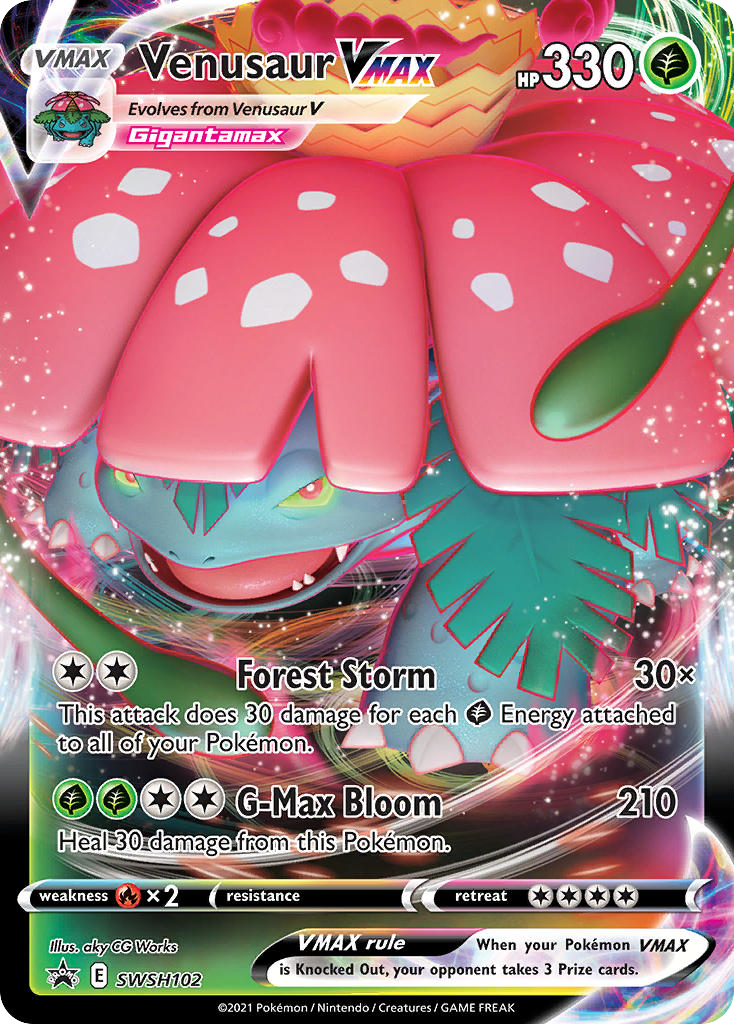 Venusaur VMAX — SWSH Black Star Promos #102 / 307