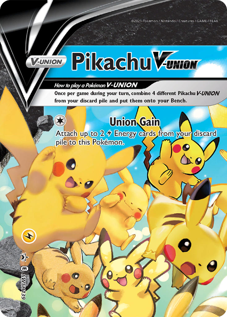 Pikachu V-UNION — SWSH Black Star Promos #139 / 307