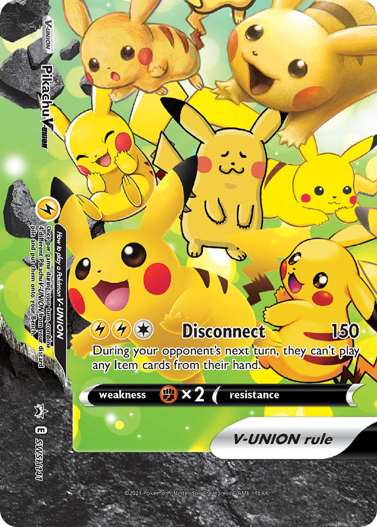 Pikachu V-UNION — SWSH Black Star Promos #141 / 307