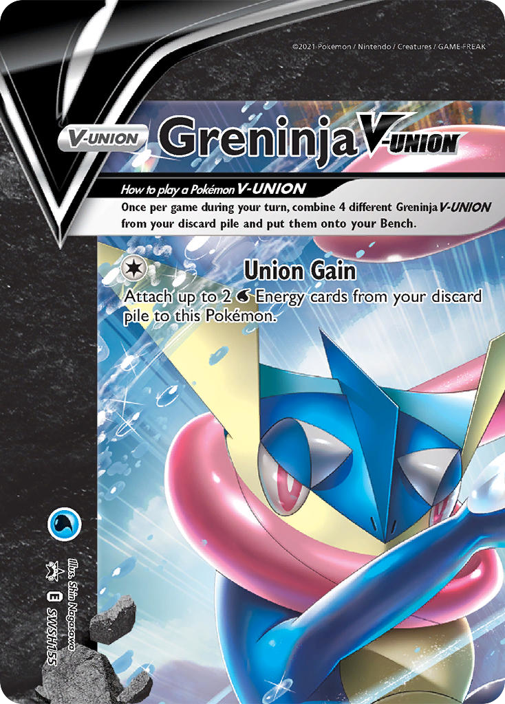 Greninja V-UNION — SWSH Black Star Promos #155 / 307