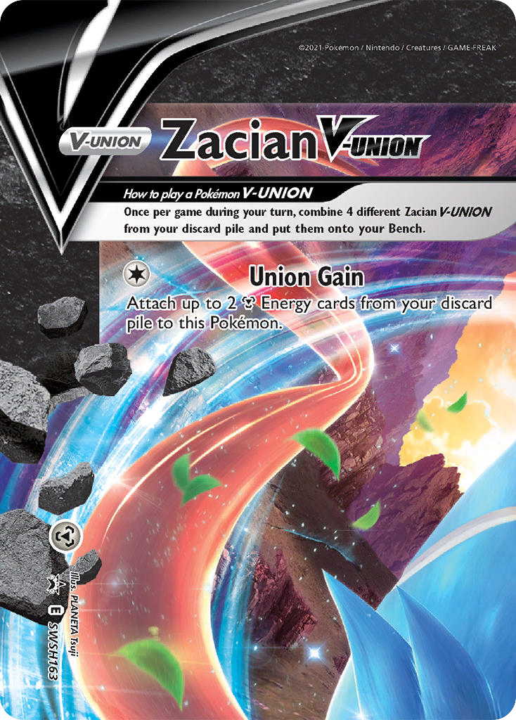 Zacian V-UNION — SWSH Black Star Promos #163 / 307