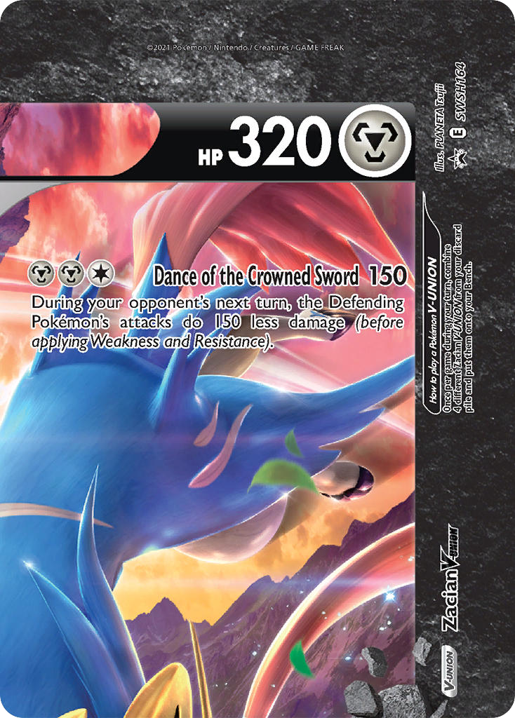 Zacian V-UNION — SWSH Black Star Promos #164 / 307