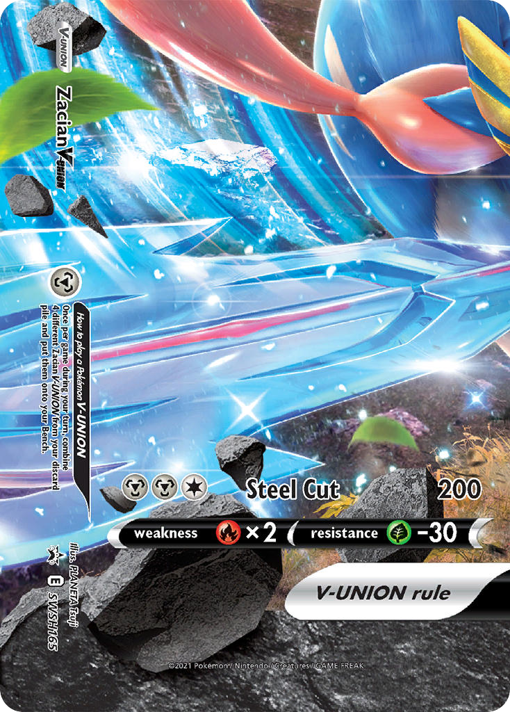 Zacian V-UNION — SWSH Black Star Promos #165 / 307