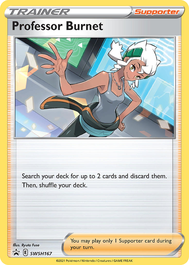 Professor Burnet — SWSH Black Star Promos #167 / 307