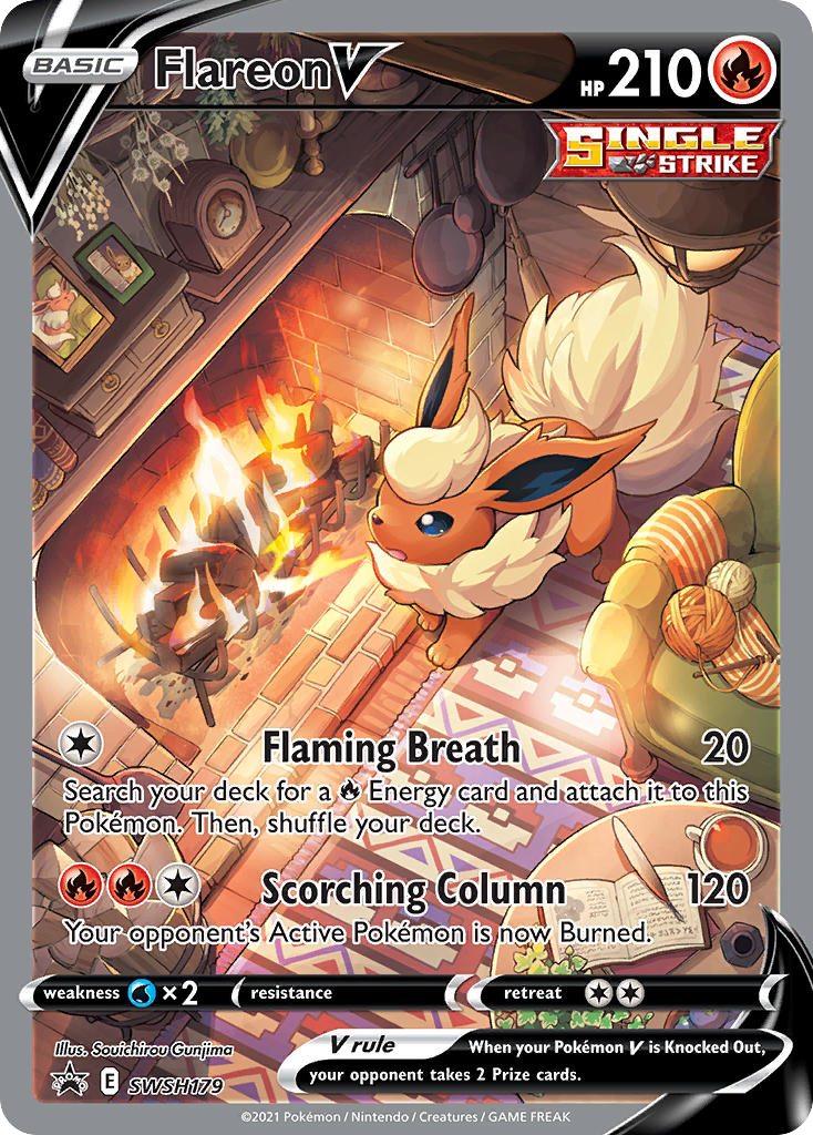 Flareon V — SWSH Black Star Promos #179 / 307