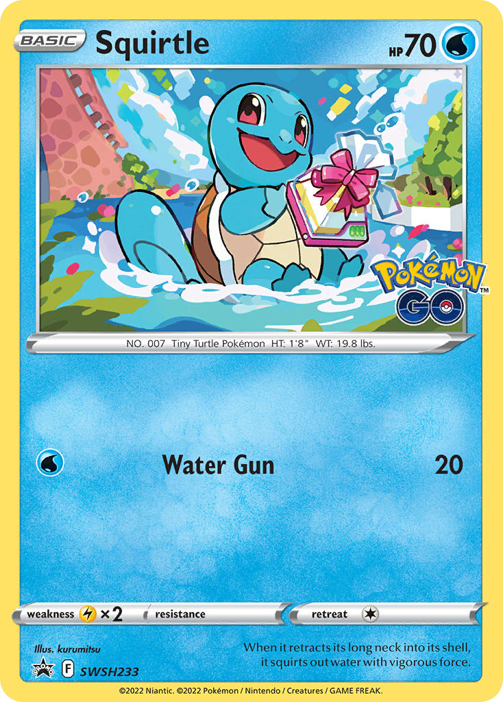 Squirtle — SWSH Black Star Promos #233 / 307