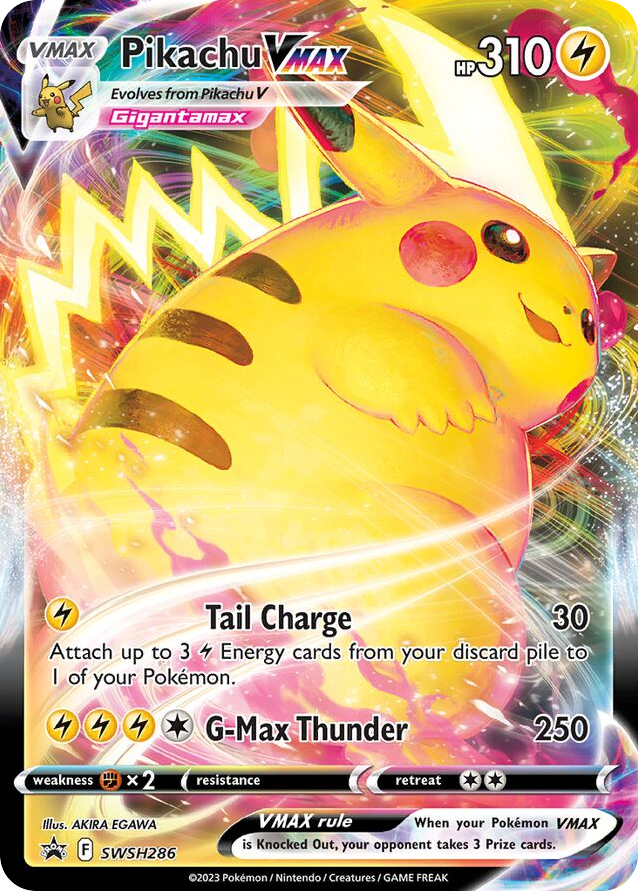 Pikachu VMAX — SWSH Black Star Promos #286 / 307