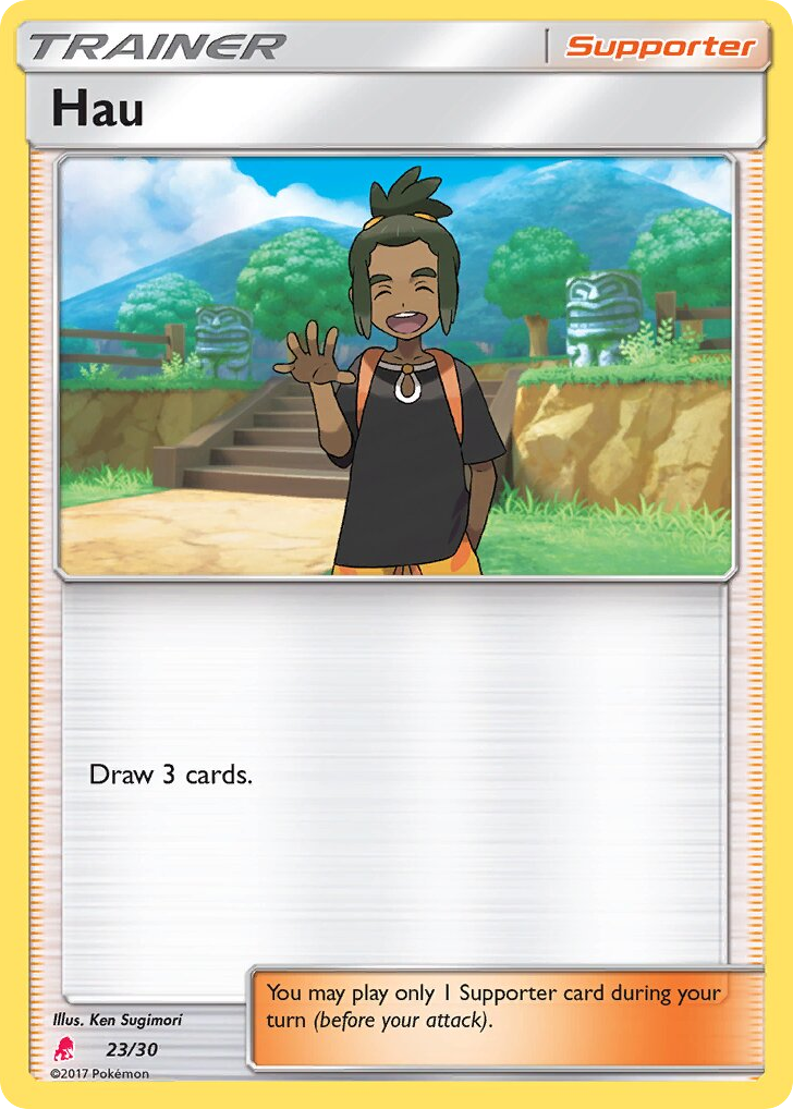 Hau — SM Trainer Kit Lycanroc #023 / 30