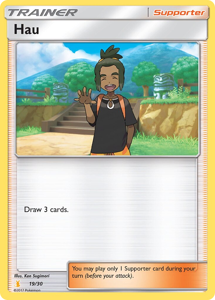 Hau — SM Trainer Kit Alolan Raichu #019 / 30