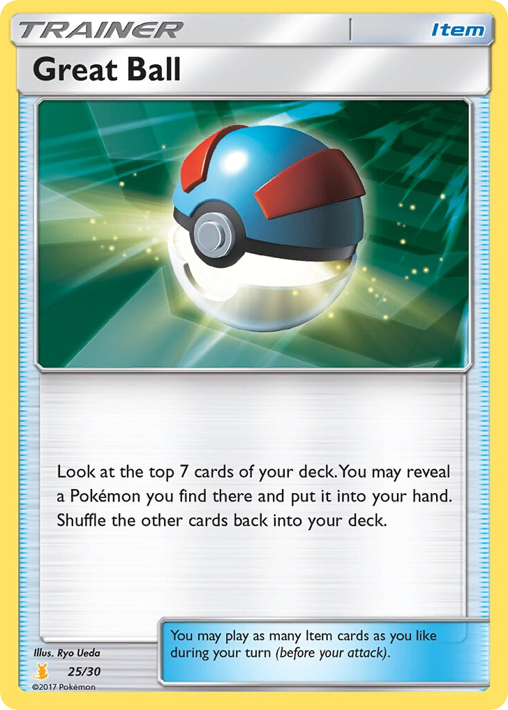 Great Ball — SM Trainer Kit Alolan Raichu #025 / 30