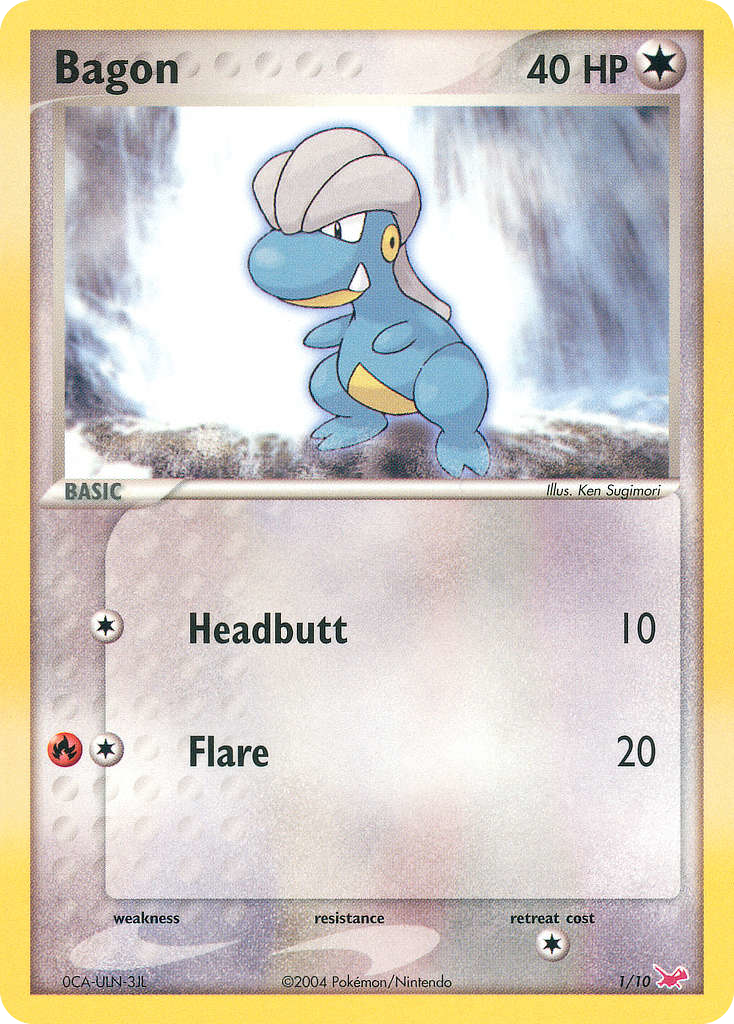 Bagon — EX Trainer Kit Latias #001 / 10