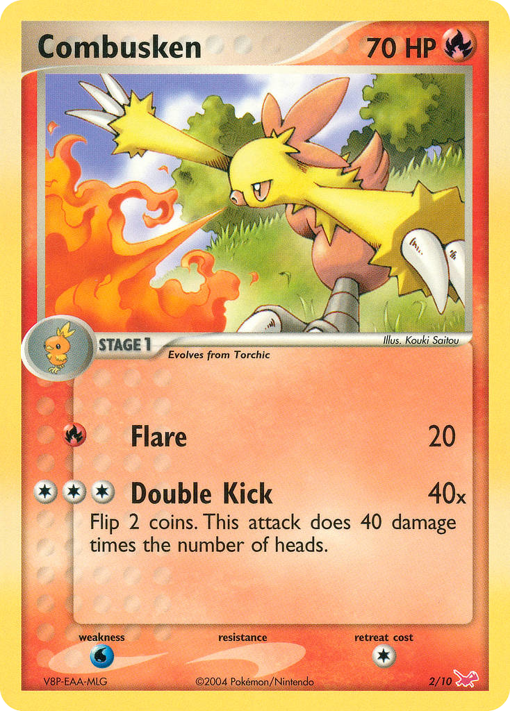 Combusken — EX Trainer Kit Latias #002 / 10