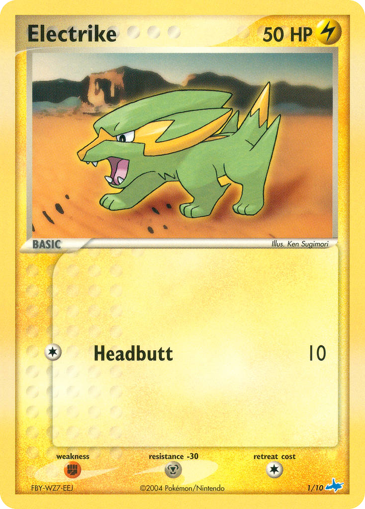 Electrike — EX Trainer Kit Latios #001 / 10