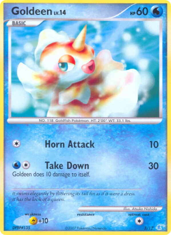 Goldeen — DP Trainer Kit Manaphy #003 / 12