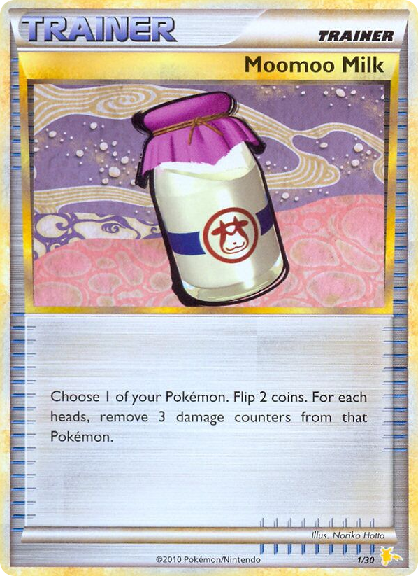 Moomoo Milk — HGSS Trainer Kit Raichu #001 / 30