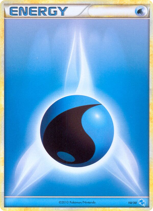 Water Energy — HGSS Trainer Kit Gyarados #010 / 30